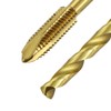 sourcing map Metric Tap & Drill Bit Set, 2pcs M4