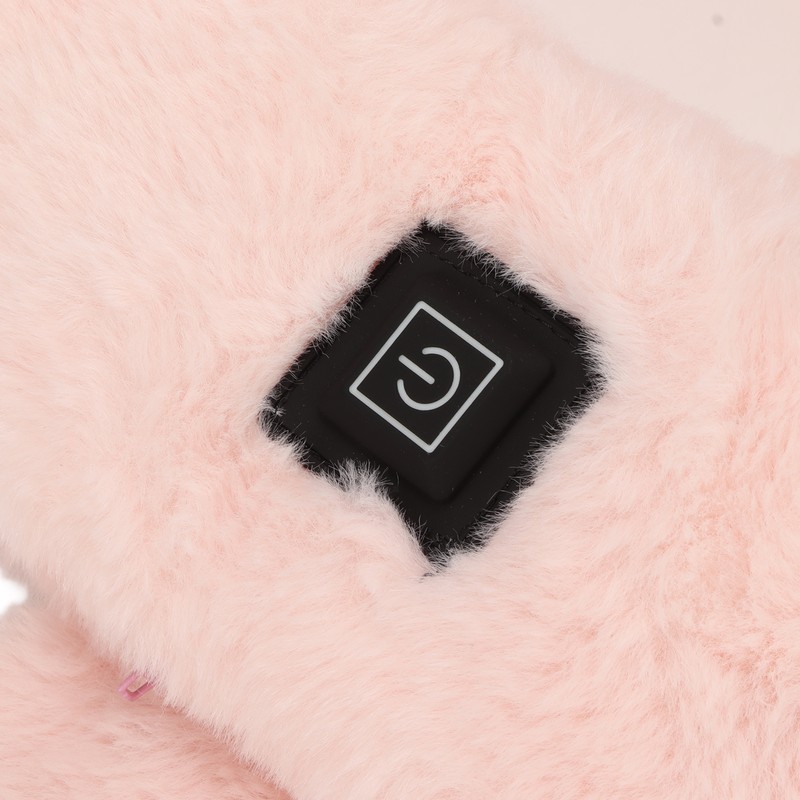 Electric Heated Scarf 3 Temperature Gears Detachable Washable Keep Warm