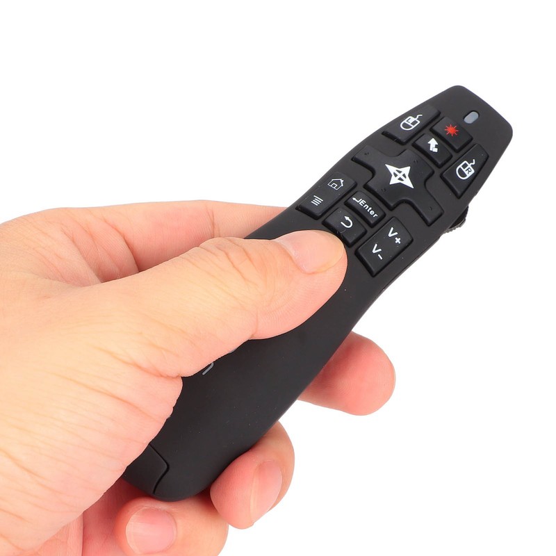 Presentation Clicker USB 2.4GHz with Air Mouse Function Smoothly Operation