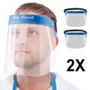 Blumax 2 x Face Shield, Eye Protection, Spit Protection, Face