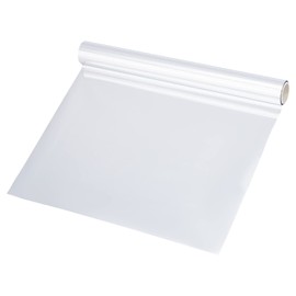 SUPERFINDINGS 1 Roll 5 m Silver Paper Metallic Transfer Film Rectangle Transfer Film Paper Reactive Foil Paper Made of Plastic for Cards DIY Decoration Width: 19.5 cm