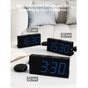 Mesqool Extra Loud Alarm Clock with Vibration for Bedroom, Bed