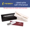FEISEDY Gafas de sol polarizadas cuadradas Vintage para mujer 100%