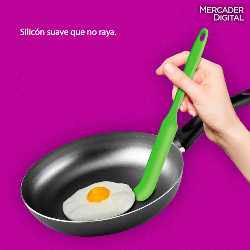 Mercader Digital Pala Estrecha Silicón Miserable Cocina Espatúla Repostería