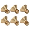 50Pcs Countersunk Hex Socket Screws Pure Copper Flat Head Hardware