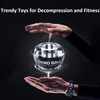 Auto-Start Wrist Power Gyroscopic Ball,Hand Grip Strengthener,Strength Trainer which can