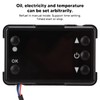Auxiliary heater control, heating controller, heating parts, auxiliary heater, LCD