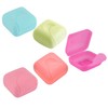 XLKJ Pack of 2 Soap Dish, Small Soap Box with