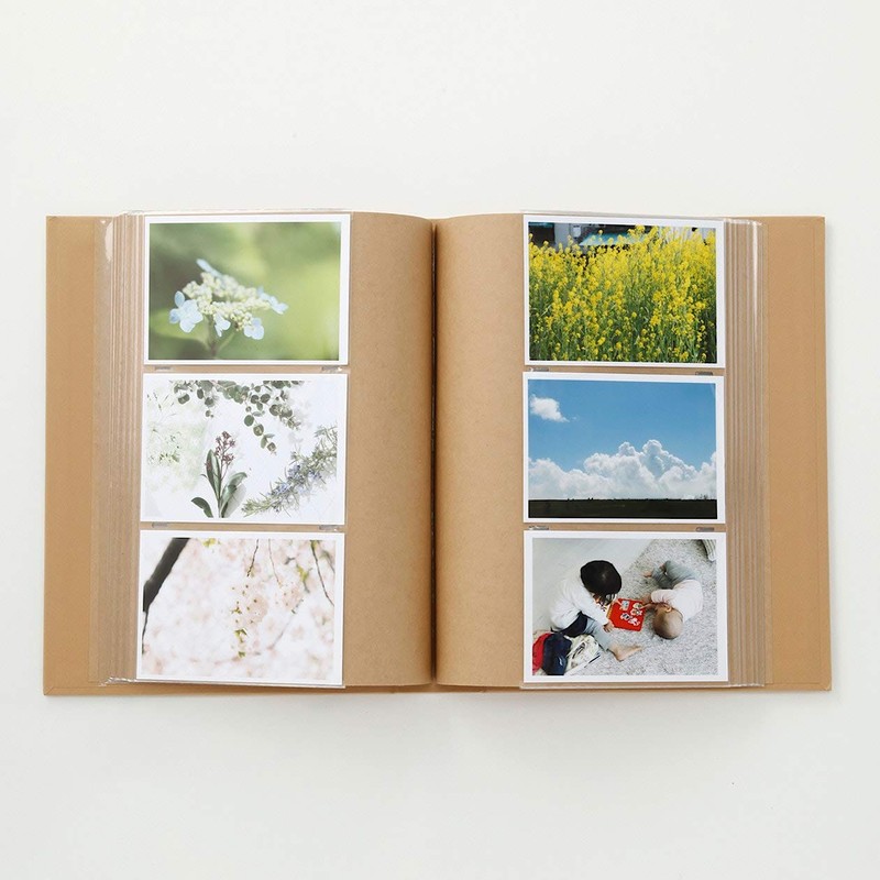Muji 82111248 Photo Album, 3 Columns, Large Size, 300 Sheets
