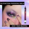 Deep Purple Shimmering Eyeshadow Stick, Dark Purple Cream Eye Shadow