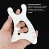 Ceramic Gua Sha Scraping Tool Ergonomic Rounded Edges Gua Sha