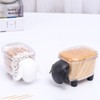 Tiardey Cotton Bud Holder Sheep Shaped Cotton Swab box Creative