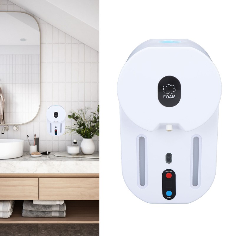 Automatic Foaming Liquid Soap Dispenser Wall Mounted Infrared Induction Hand