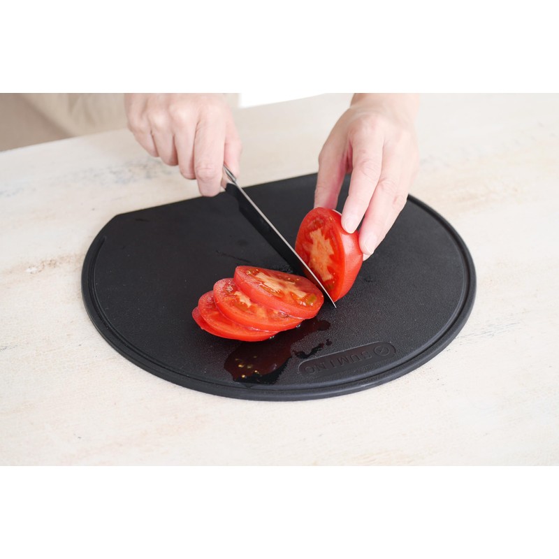 Ihara SN-106 SUMINO Scratch Resistant Antibacterial Soft Cutting Board, Black
