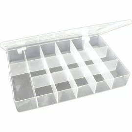 FindingKing 2 17 Slot Compartment Storage Box Tray Findings Beads Organizer 10 3/4" x 7"