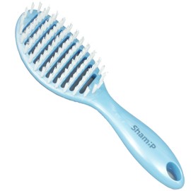 Kinugawa Company W Hair! Shampoo & Treatment Scalp Brush ShamP #1211 Blue 1 Piece
