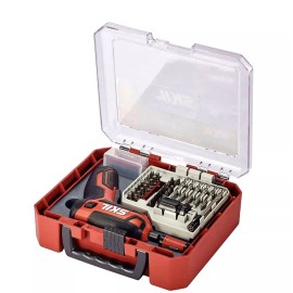 SKIL, 4V Rechargeable LED Pilot Screwdriver | 42-Pc Bit Set w Case
