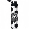 Insulated Stainless Steel Water Bottle with Straw, Soccer Water Bottle