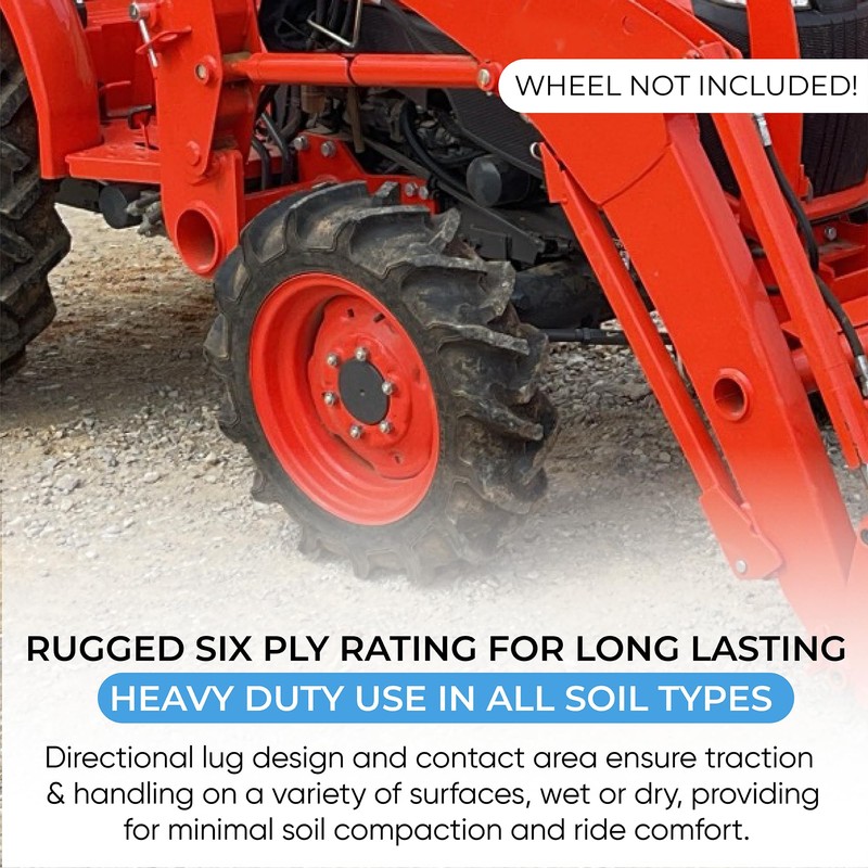 Traction Master 6 Ply R-1 Tire (8.3-16)