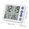 Indoor Digital Temperature Humidity Meter Multifunctional Electronic Thermometer Hygrometer with