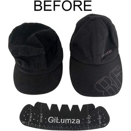 (actualización) 4 unidades de gorras de béisbol negras con tiras de corona flexible y de larga duración para gorras ajustadas, gorras deportivas y más, paquete de 4 unidades