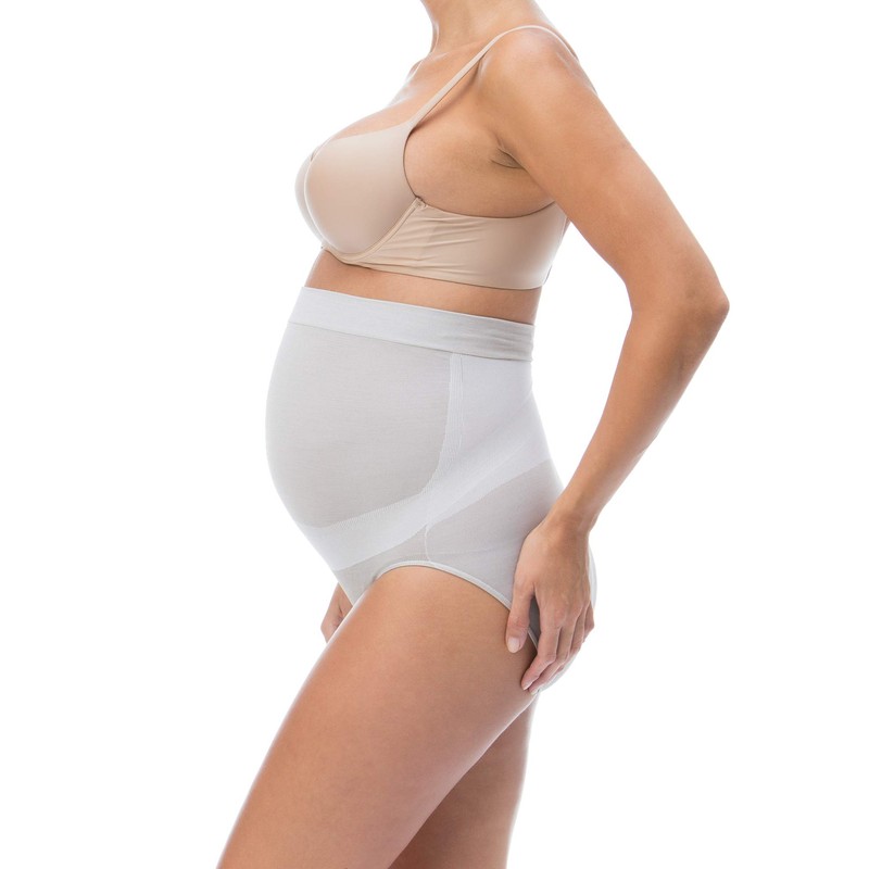 Relax Maternity Baby Protective Belly Band with Silver - Silver