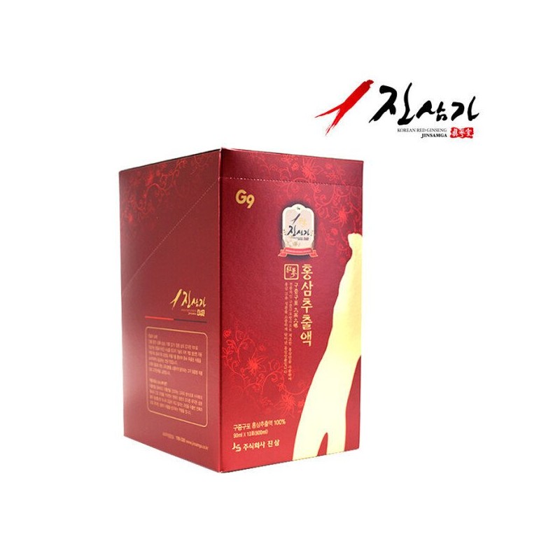 진삼가 구증구포 6년근 홍삼추출액 25 90ml x 21포 Jinsamga Gujeonggupo