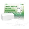52 PCS Magic Sponge Eraser Sheets, Disposable & Portable, Ultra