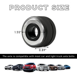 Gasedin 22800 - Instalador de pernos de rueda, repuesto para instalación de neumáticos a prueba de desgaste, instalador de pernos de rueda compatible con la mayoría de camiones automotrices y ligeros,