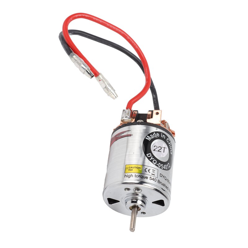 RC Brushed Motor 540 Waterproof High Torsion Brushed Motor with