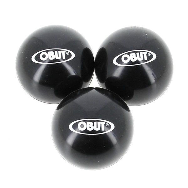 Obut - All Terrain Balls - Black Petanque Balls - One Size