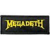 Megadeth Logo Woven Patch