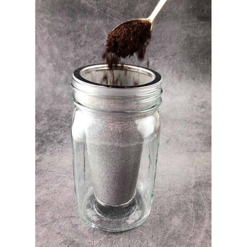 2 Pack - Ultra Fine Cold Brew Coffee Filter For