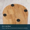 KITCHENDAO Bamboo Salt Box with Built-in Spoon to Prevent Dust,