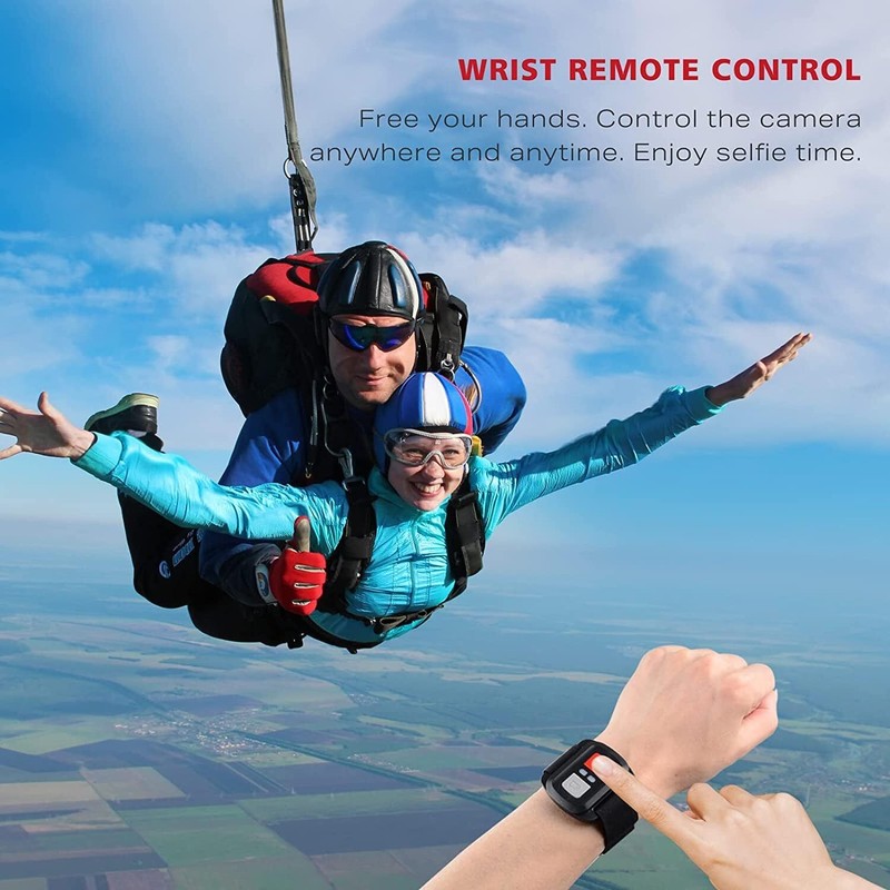 Campark 📸Campark 4K Video 20MP WIFI Action Camera Waterproof Sports