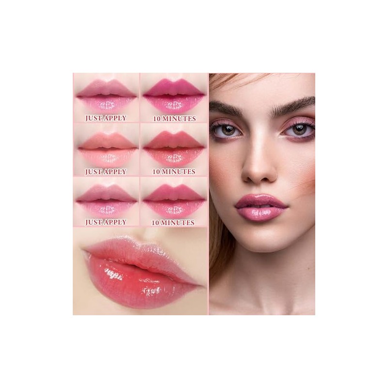 Bálsamo Labial que Cambia de Color, Labiales Mágicos que Cambian