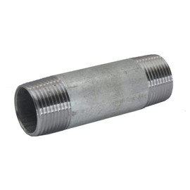 Pipe Double Nipple R 1 1/2 Inch - 200 mm 50 Bar Galvanised Steel Pipe