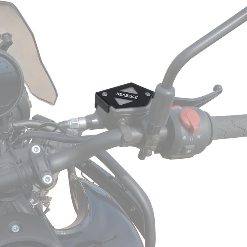 REARACE Front Brake Fluid Reservoir Guard Compatible with Royal Enfield