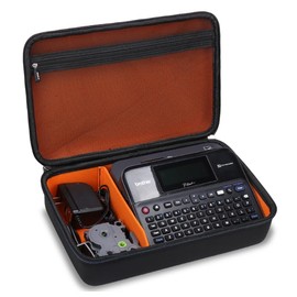 Mchoi Estuche rígido portátil para rotuladora Brother P-Touch PTD600/D610BT conectada, solo funda