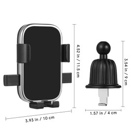 GRIRIW Car Phone Holder Mount Suction Cup Phone Mount Easy Install Dashboard Accessory