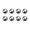 sourcing map 8pcs Precision Balls 15mm Diameter G200 201 Stainless