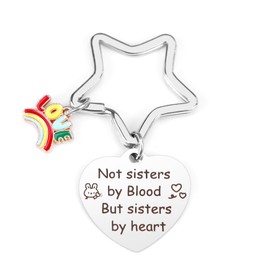Kroziet Sister Gifts,Sister Keyring,Sister Gifts From Sister,Sister in Law Gifts,Big Sister Gifts,Presents for Sister,Sister Gifts From Brother,Sister Birthday Gifts,Sister Christmas Gifts