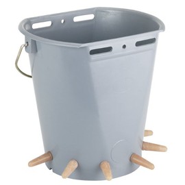 Kerbl Lamb Drinker with 6 Teats - Plastic, Traditional, Slow Flow
