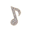 Treble Clef / Treble Clef Brooch Music Notes Pin, Alloy