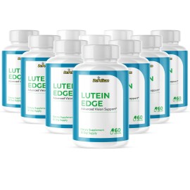 Pelican Vitamins Lutein Edge- Eye Support- 10 Bottles- 600 Capsules