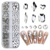 Unikato Rhinestone Nail Stone Nail Parts Stone Nail Stone 3D