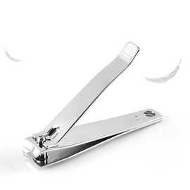 Nail Clipper Cutter, Premium Sharp Sturdy Stainless Steel Fingernail and Toenail Clippers Cutters, Perfect Nail Clippers for Men & Women