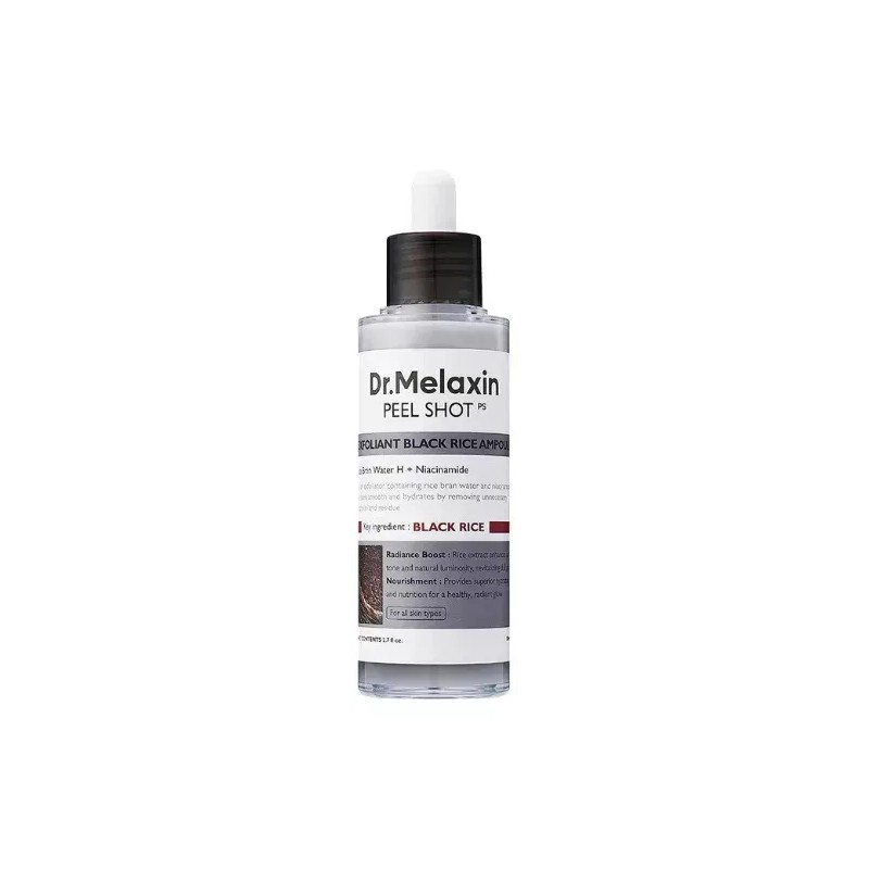 Ampolla Exfoliante e Hidratante Rostro Dr Melaxin Agua de Arroz