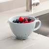 Zeal Berry Colander Cup, Small Hand-held Cup Shape Melamine Strainer/Sieve,