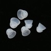 15pcs Hearing Amplifier Eartip 2 Layers Detachable Silicone Hearing Amplifier
